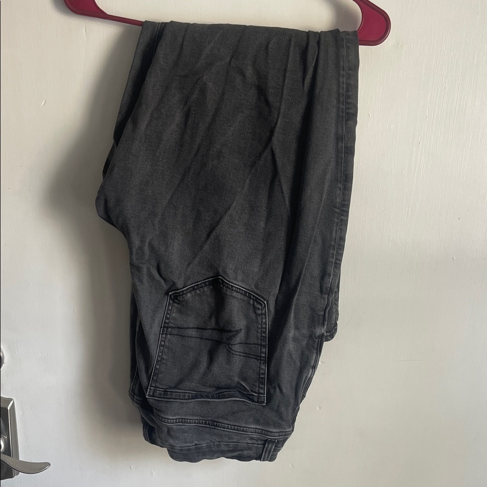 American Eagle Outfitters Charcoal Jeans Overalls